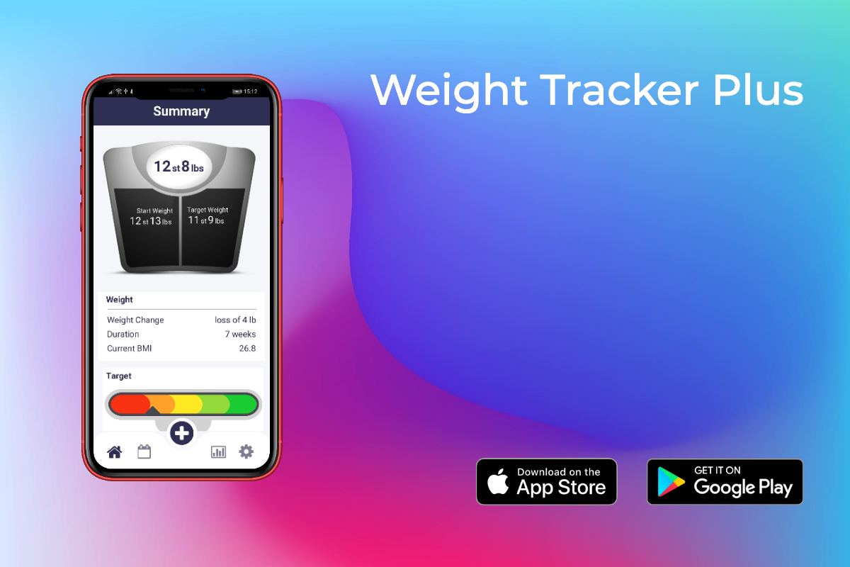 Weight Tracker Plus – easy to use weight tracking app for android and ios